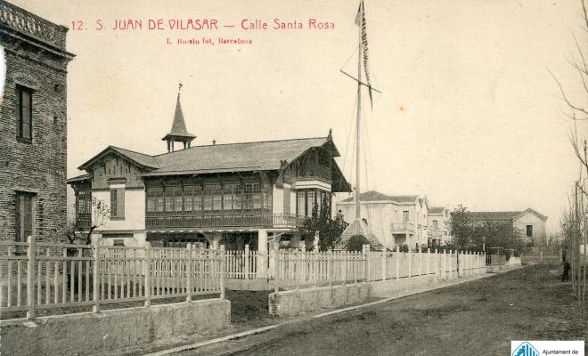 Vistes de Vilassar de Mar. Postal