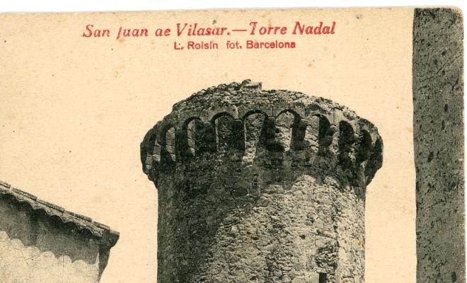 Vistes de Vilassar de Mar. Postal