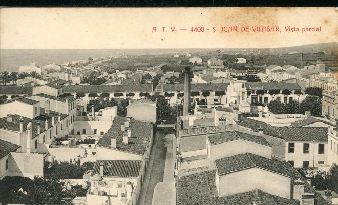 Vistes de Vilassar de Mar. Postal