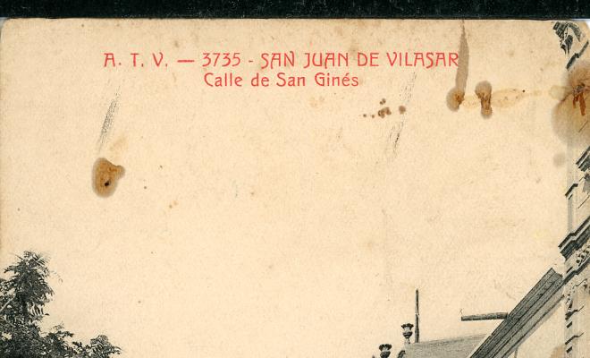 Vistes de Vilassar de Mar. Postal