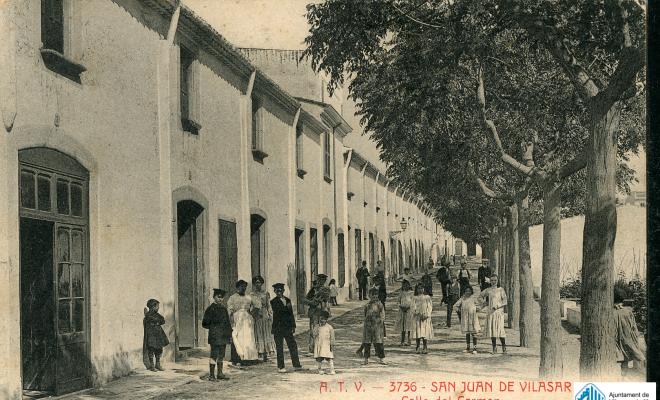 Vistes de Vilassar de Mar. Postal