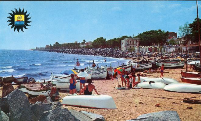 Vistes de Vilassar de Mar. Postal