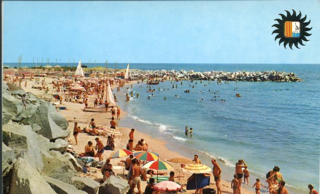 Vistes de Vilassar de Mar. Postal