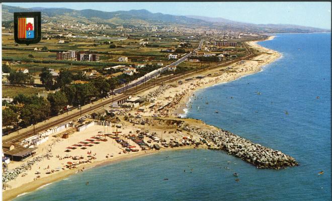 Vistes de Vilassar de Mar. Postal
