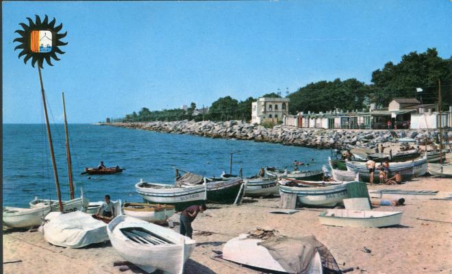 Vistes de Vilassar de Mar. Postal