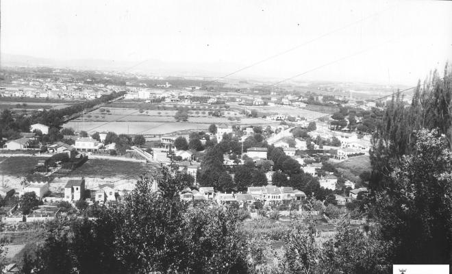 Vista panoràmica de Cerdanyola des del Turonet