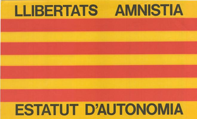 11 de Setembre. Llibertats. Amnistia. Estatut d'Autonomia