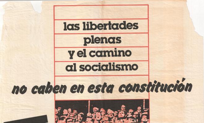 Vota No a  la Constitución.
