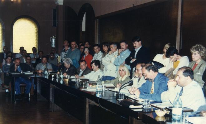 Celebració del Ple Municipal