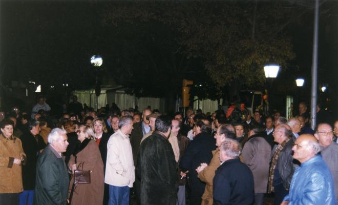Primera manifestació per la pujada de l'IBI