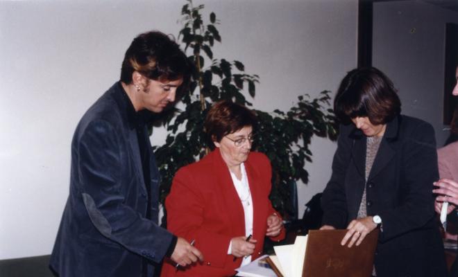 Ramoncín visita l'Ajuntament