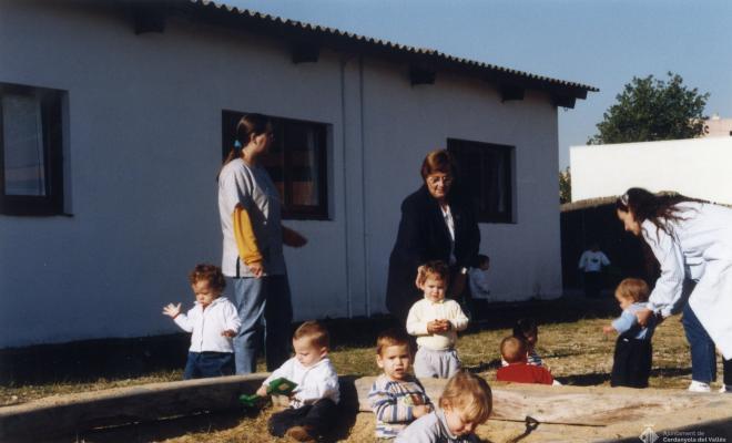 L'Alcaldessa visita l'Escoleta