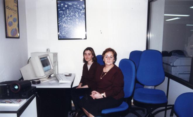 L'Alcaldessa visita INTERCOM