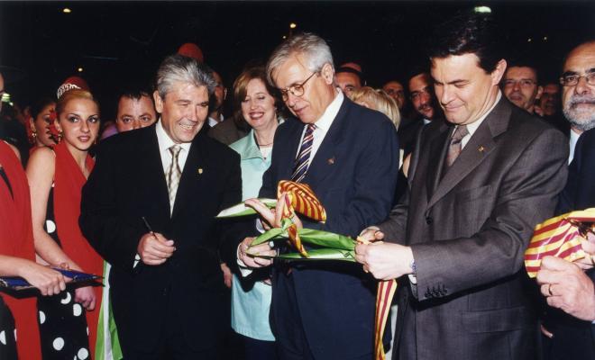 Inauguració de la Fira d'Abril de Catalunya