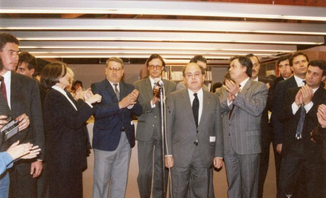 Inauguració de la Biblioteca de Badia del Vallès