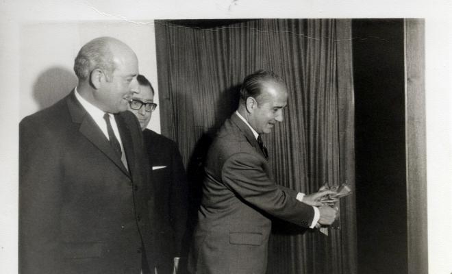 Inauguració de l'edifici de funcionaris