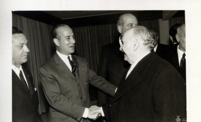 Inauguració de l'edifici de funcionaris