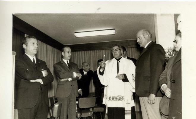 Inauguració de l'edifici de funcionaris