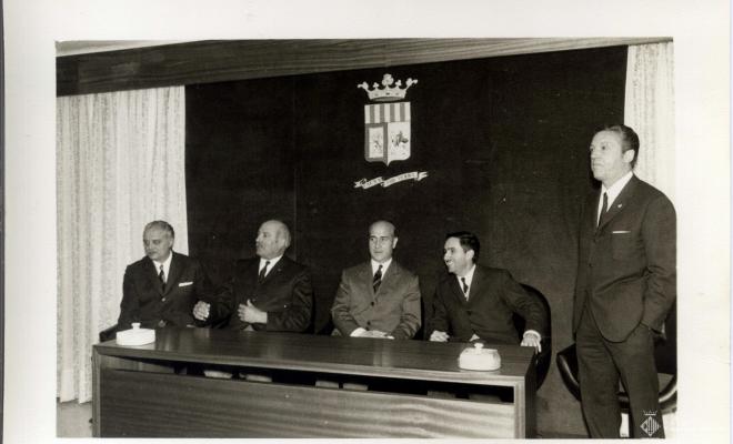 Inauguració de l'edifici de funcionaris