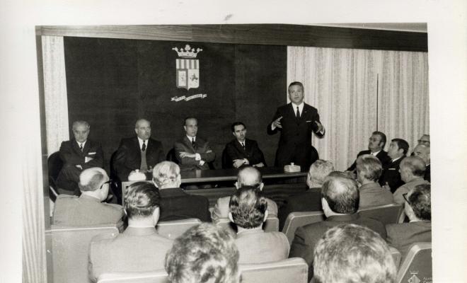 Inauguració de l'edifici de funcionaris