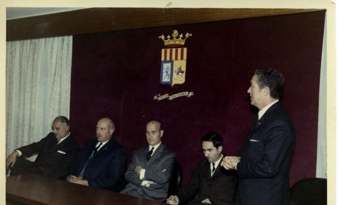 Inauguració de l'edifici de funcionaris