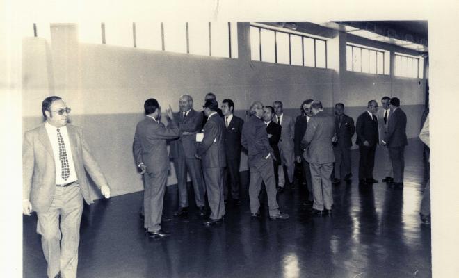 Inauguració de central automàtica de Telefònica
