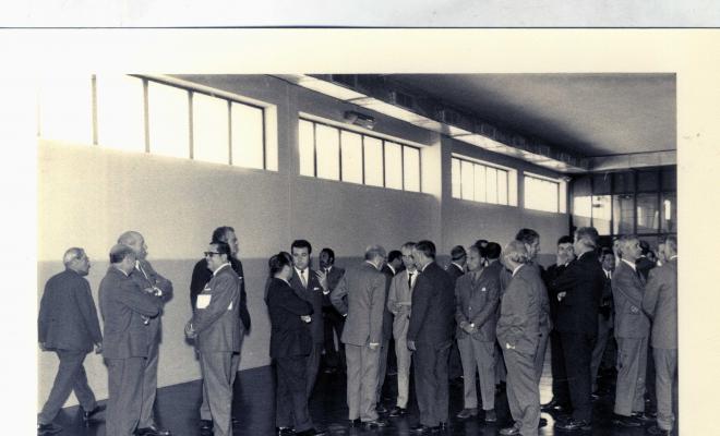 Inauguració de central automàtica de Telefònica