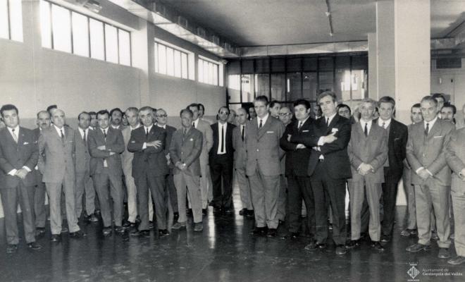 Inauguració de central automàtica de Telefònica