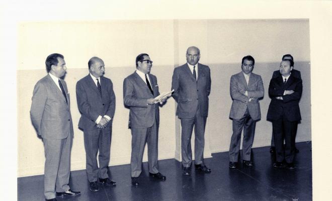 Inauguració de central automàtica de Telefònica