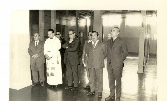 Inauguració de central automàtica de Telefònica