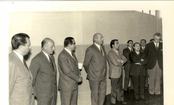 Inauguració de central automàtica de Telefònica