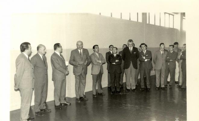Inauguració de central automàtica de Telefònica