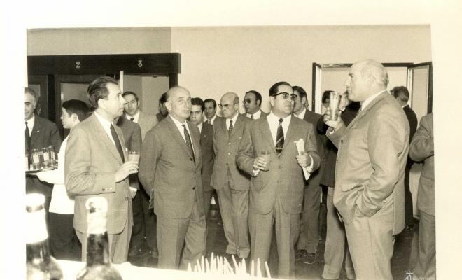 Inauguració de central automàtica de Telefònica