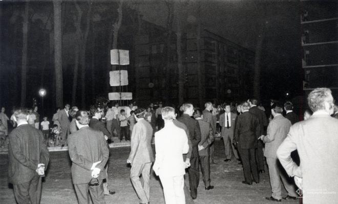 Inauguració de monument a les Fontetes