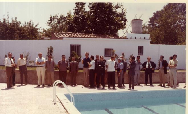 Inauguració de la piscina de Montflorit