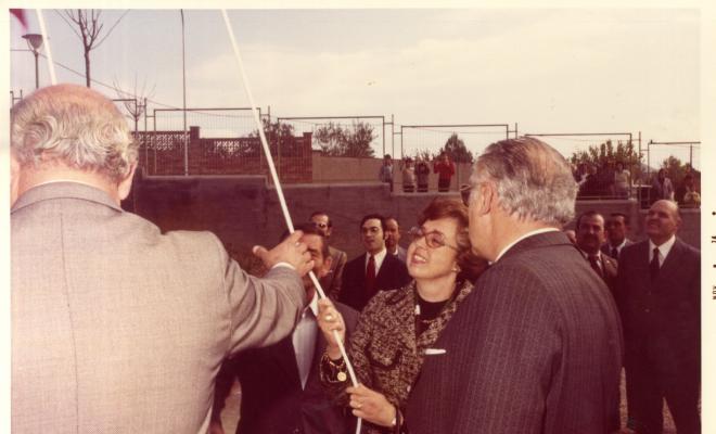 Inauguració de l'institut Els Gorgs