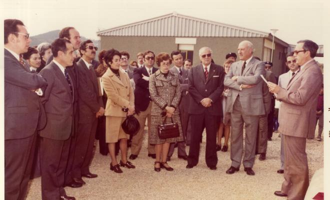 Inauguració de l'institut Els Gorgs