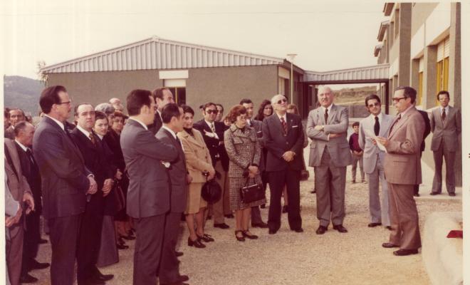 Inauguració de l'institut Els Gorgs