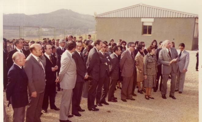Inauguració de l'institut Els Gorgs
