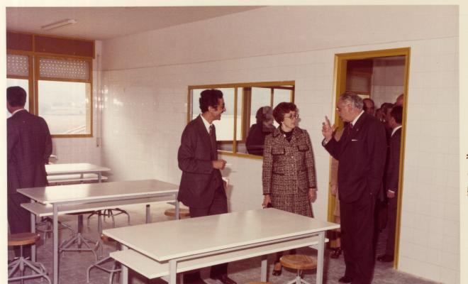 Inauguració de l'institut Els Gorgs