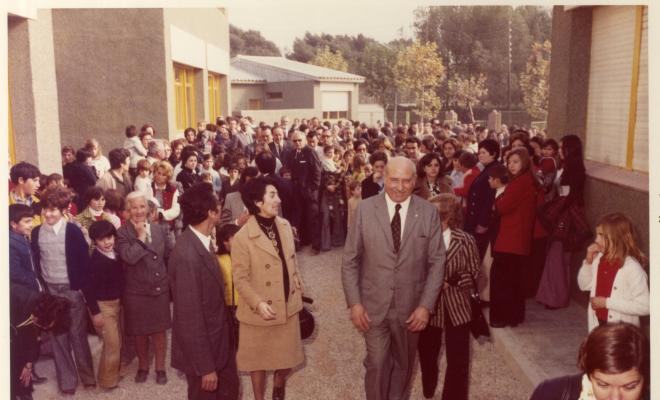 Inauguració de l'institut Els Gorgs