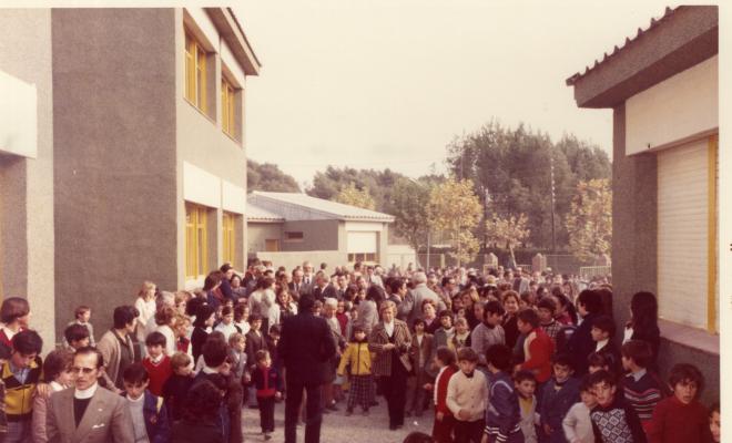 Inauguració de l'institut Els Gorgs
