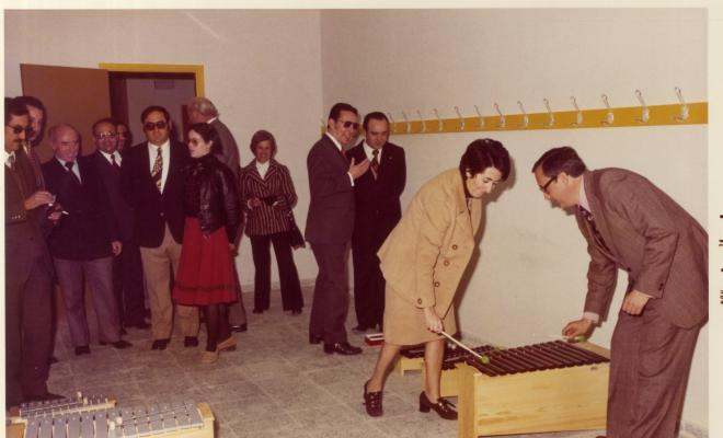 Inauguració de l'institut Els Gorgs