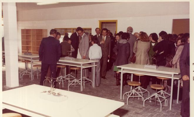 Inauguració de l'institut Els Gorgs