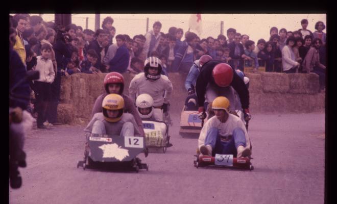 Cursa de Karts. 4 Karts 