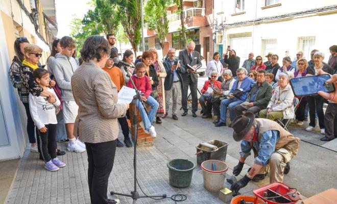 Stolperstein. Reconeixement a Francisco Casares.