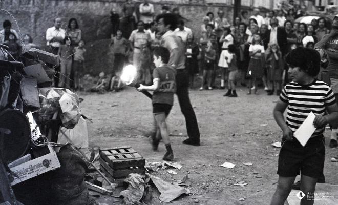 Focs de Sant joan. La Flama del Canigó