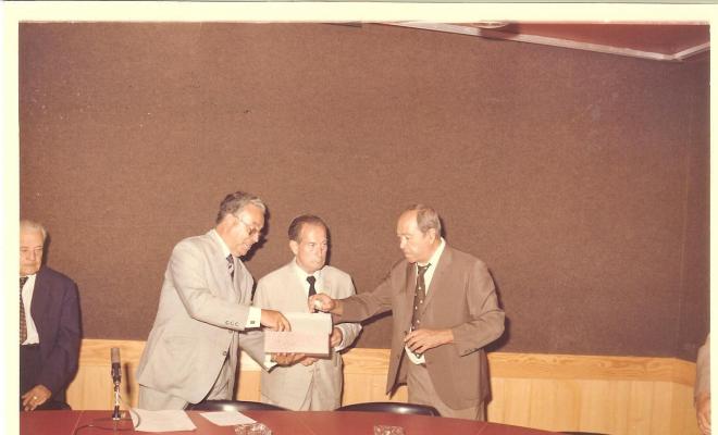 Festa Major. Homenatge alcalde