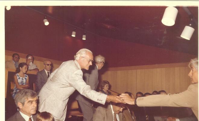 Festa Major. Homenatge alcalde