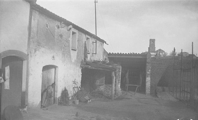 Carrer d'en Capella abans de la guerra